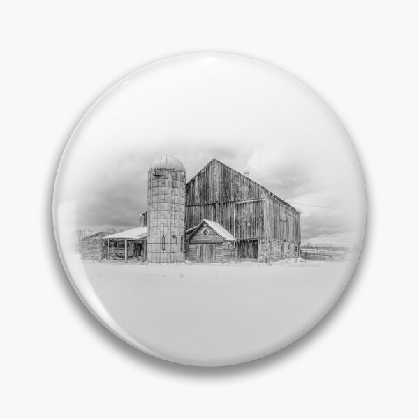 Item preview, Old barn on a winters day - Ferguson Falls, Canada designed and sold by James Cumming.