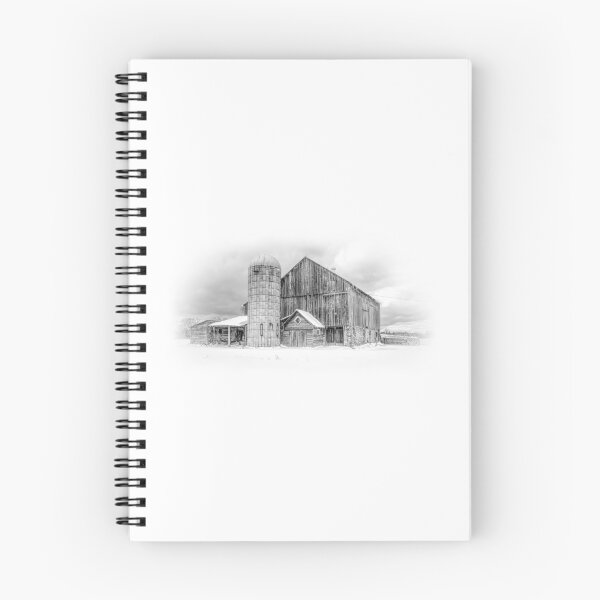 Item preview, Old barn on a winters day - Ferguson Falls, Canada designed and sold by James Cumming.