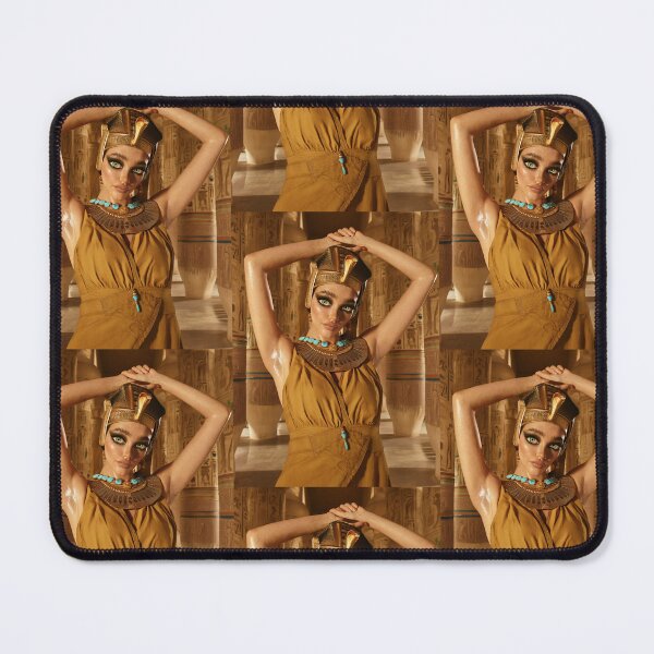 Item preview, Beautiful stylised portrait of a Egyptian queen Cleopatra pinup girl posing designed and sold by Vintage Designs +.