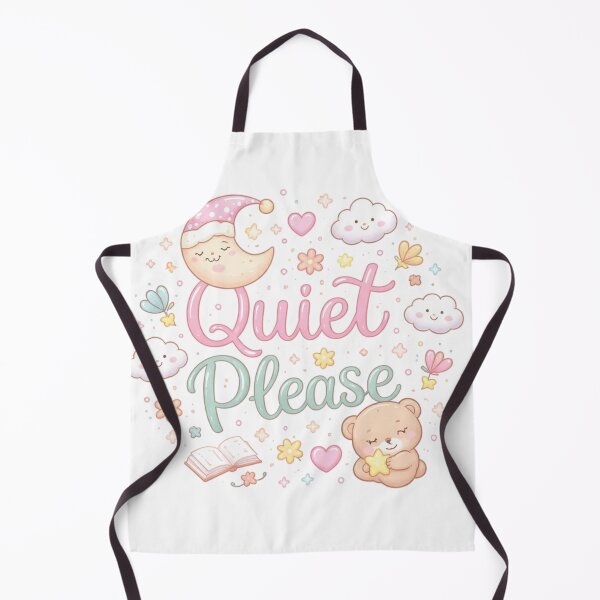 Item preview, Quiet Please Cute Aesthetic Design | Soft Pastel Kawaii Mood Quote designed and sold by Sanika arts .