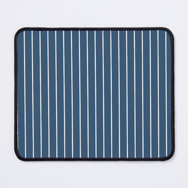 Item preview, Denim And White Pinstripe Pattern designed and sold by pattern-archive.