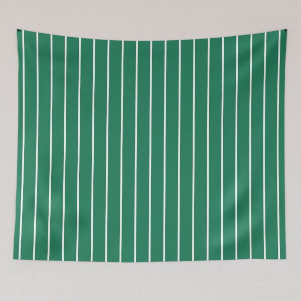 Item preview, Green And White Pinstripe Pattern designed and sold by pattern-archive.