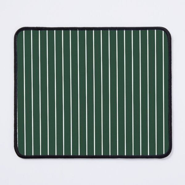 Item preview, Forest Green And White Pinstripe Pattern designed and sold by pattern-archive.