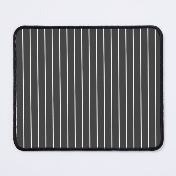 Item preview, Gray And White Pinstripe Pattern designed and sold by pattern-archive.
