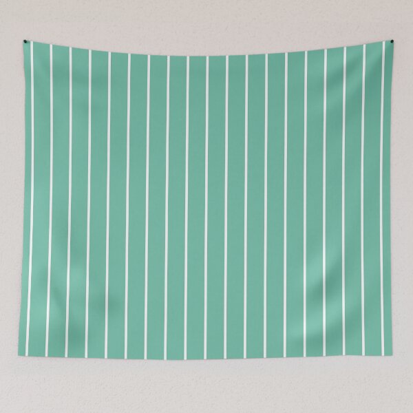 Aperçu de l'œuvre Motif à fines rayures vert pastel et blanc créée et vendue par pattern-archive.