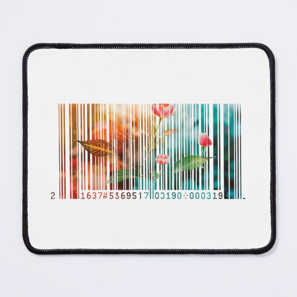 Artikelvorschau, Barcode mit Blumen entworfen und verkauft von TanyaLovus.