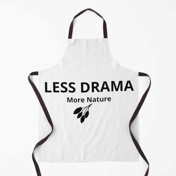 Item preview, Less Drama More Nature - Minimalist Positive Quote Design designed and sold by FreshLineArts.
