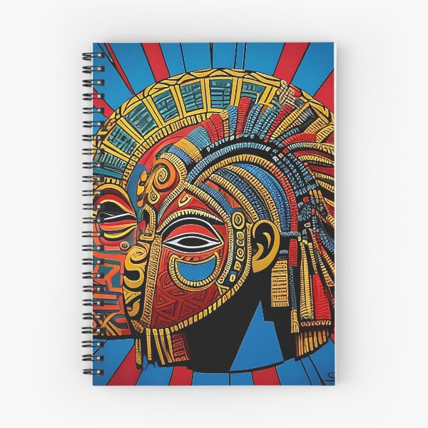 Item preview, Colorful Abstract Mask Design designed and sold by Serene Strokes Art.