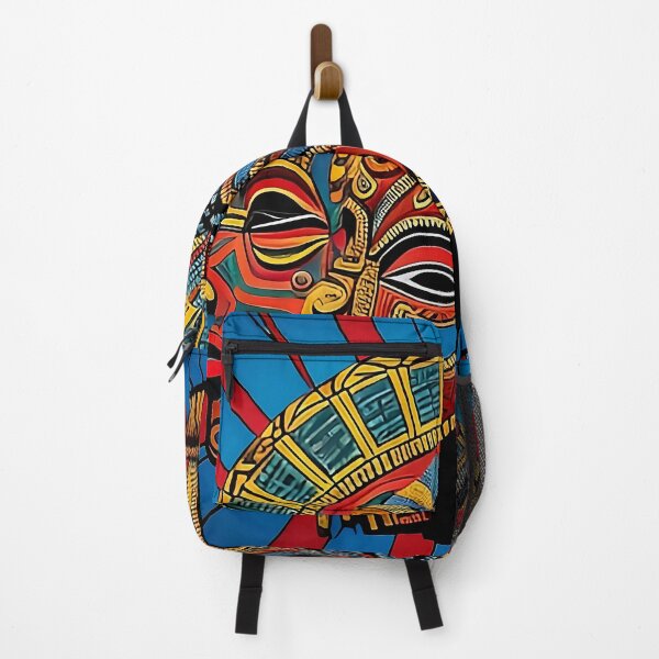 Item preview, Colorful Abstract Mask Design designed and sold by Serene Strokes Art.