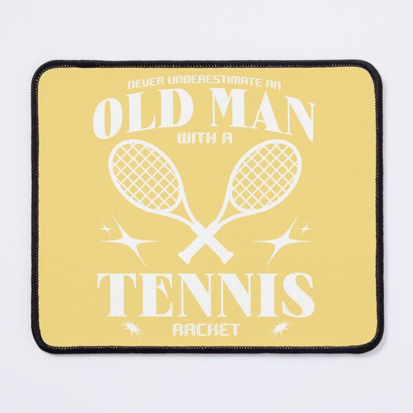 Item preview, Never Underestimate An Old Man With A Tennis Racket designed and sold by Abaseen.