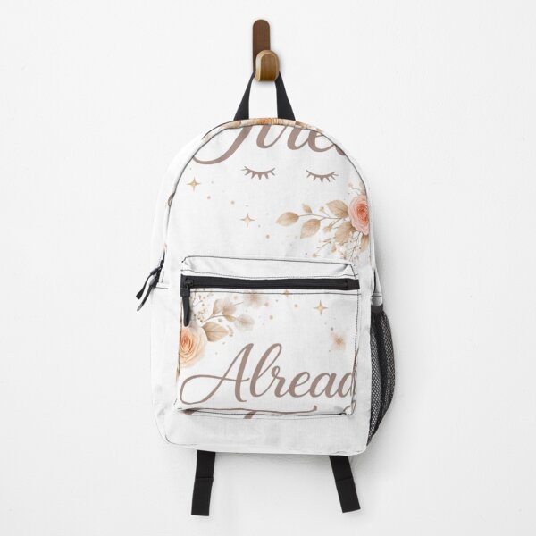 Item preview, Already Tired Aesthetic Floral Quote Design | Soft Minimal Cute designed and sold by Sanika arts .