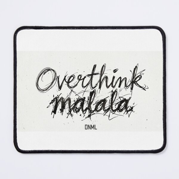 Item preview, Overthinker Funny Tagalog Quote Overthink Malala Shirt designed and sold by D TEE.