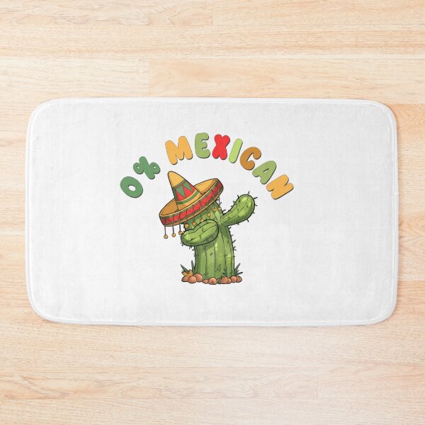 Item preview, 0% Mexican Funny Cinco De Mayo Funny Sombrero Fiesta Cactus designed and sold by ZANNIX.