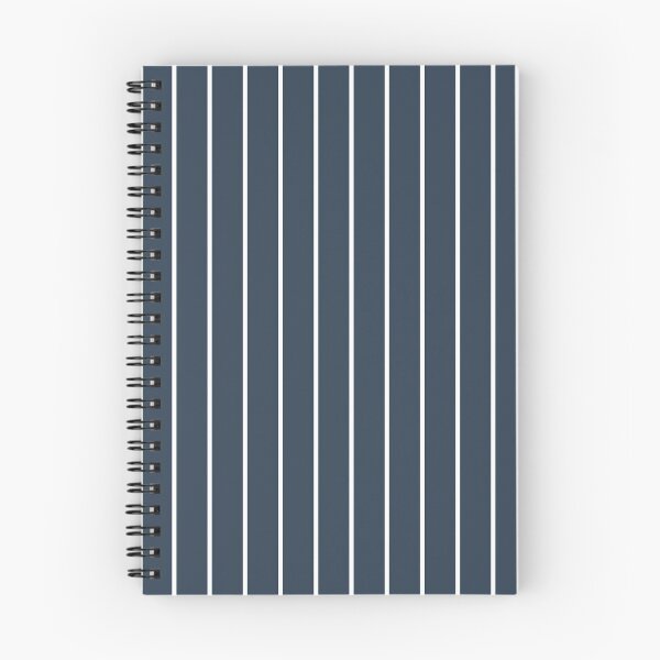 Aperçu de l'œuvre Motif à fines rayures bleu marine et blanches créée et vendue par pattern-archive.