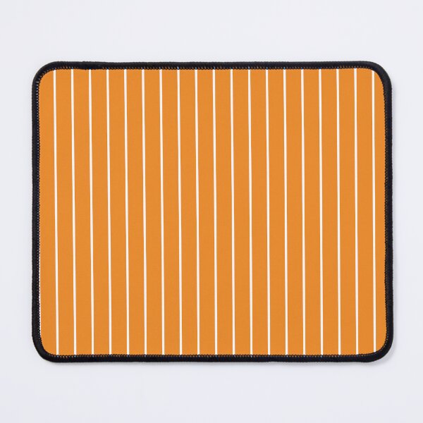 Item preview, Orange And White Pinstripe Pattern designed and sold by pattern-archive.