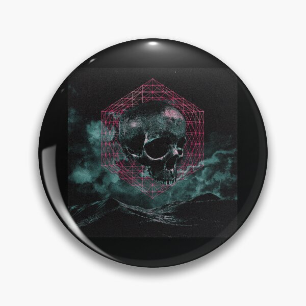 Item preview, Digital Collage - Geometric Skull: Cosmic Void designed and sold by R-A Designs.