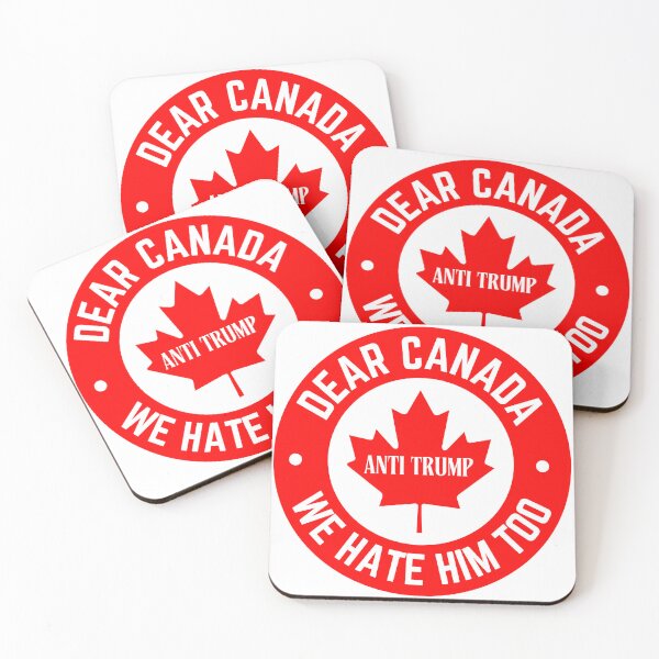 Item preview, Dear Canada We Hate Him Too Unity Protest Statement designed and sold by SkeletonsDanger.