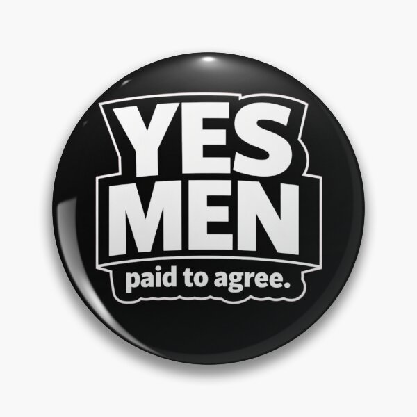 Item preview, YES MEN – paid to agree. | Funny Office Humor Sarcastic Work Typography T-Shirt designed and sold by Timeless Junction.