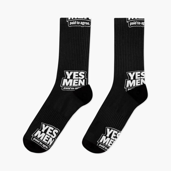 Item preview, YES MEN – paid to agree. | Funny Office Humor Sarcastic Work Typography T-Shirt designed and sold by Timeless Junction.