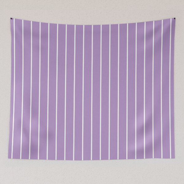 Item preview, Purple And White Pinstripe Pattern designed and sold by pattern-archive.