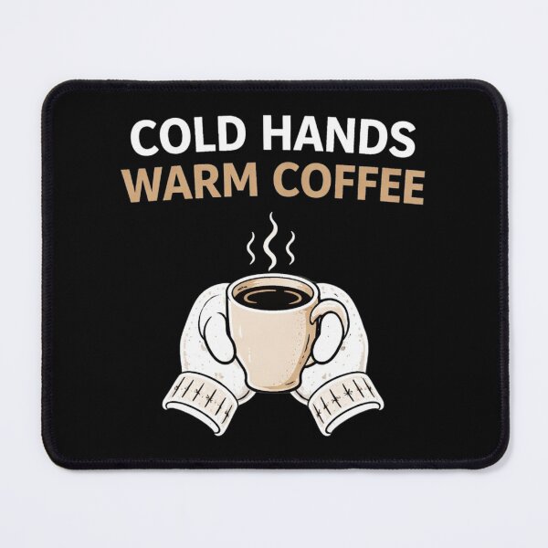 Item preview, Cold Hands Warm Coffee Shirt – Cozy Coffee Lover Design – Winter Aesthetic designed and sold by Tropivaro.