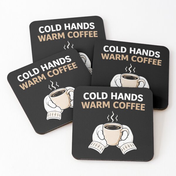 Item preview, Cold Hands Warm Coffee Shirt – Cozy Coffee Lover Design – Winter Aesthetic designed and sold by Tropivaro.