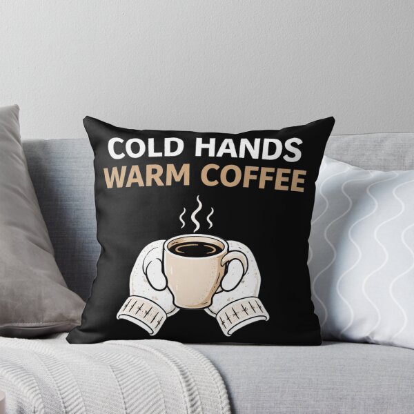 Item preview, Cold Hands Warm Coffee Shirt – Cozy Coffee Lover Design – Winter Aesthetic designed and sold by Tropivaro.