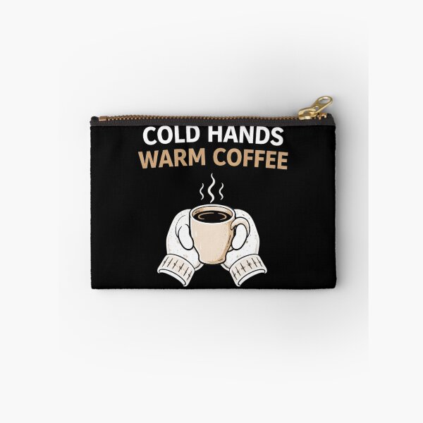 Item preview, Cold Hands Warm Coffee Shirt – Cozy Coffee Lover Design – Winter Aesthetic designed and sold by Tropivaro.