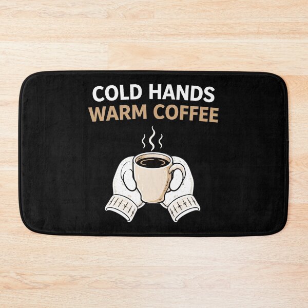 Item preview, Cold Hands Warm Coffee Shirt – Cozy Coffee Lover Design – Winter Aesthetic designed and sold by Tropivaro.