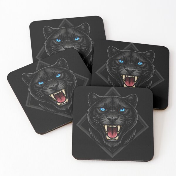 Item preview, Black Panther Fierce Blue Eyes Design  designed and sold by Prestige Parlor.