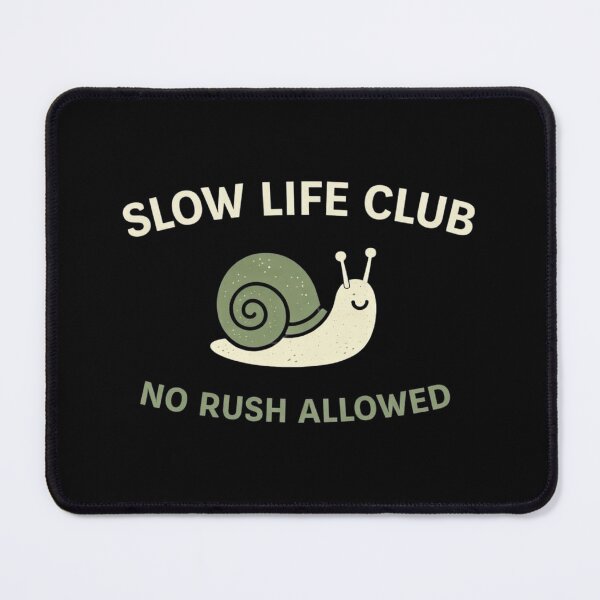 Item preview, Slow Life Club Shirt – No Rush Allowed – Minimal Sloth Lifestyle Design designed and sold by Tropivaro.