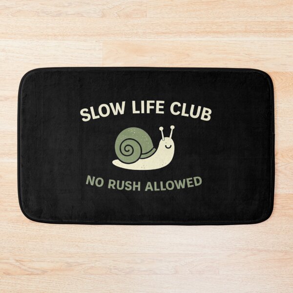 Item preview, Slow Life Club Shirt – No Rush Allowed – Minimal Sloth Lifestyle Design designed and sold by Tropivaro.