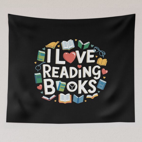 Item preview, I Love Reading Books: Readers' Paradise designed and sold by FrenchTouch77.