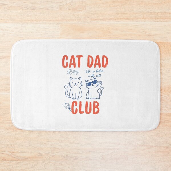 Item preview, Vintage Retro Cat Dad Club Cool Mascot designed and sold by MotivaChic.