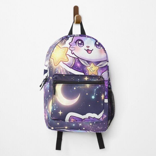 Item preview, Cosmic Fairy Cat – Cute Galaxy Kitty with Magical Wings designed and sold by Furfolkz.