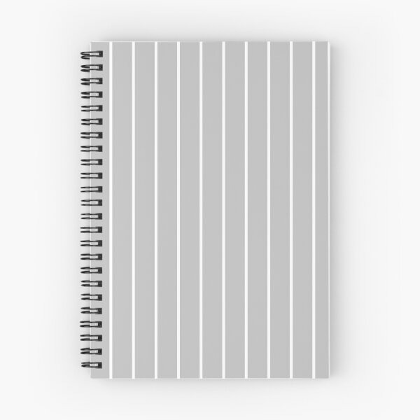 Item preview, Silver And White Pinstripe Pattern designed and sold by pattern-archive.