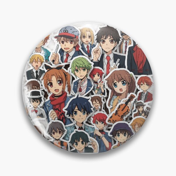 Item preview, ​Ensemble Stars! & Anime Style Character Sticker Collection  designed and sold by HEMANTH4757.