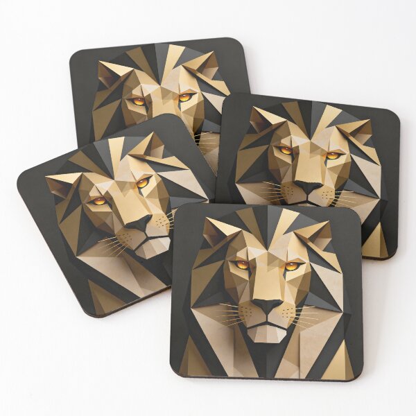 Item preview, abstract art of a Lion designed and sold by JazzDynamo.