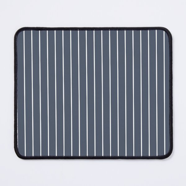 Item preview, Slate And White Pinstripe Pattern designed and sold by pattern-archive.