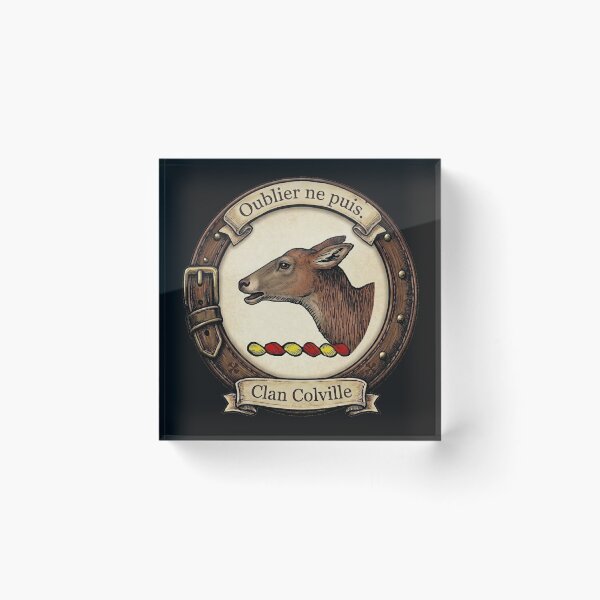 Item preview, Clan Colville Crest designed and sold by BagTown Clans.