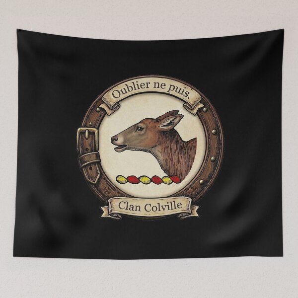Item preview, Clan Colville Crest designed and sold by BagTown Clans.