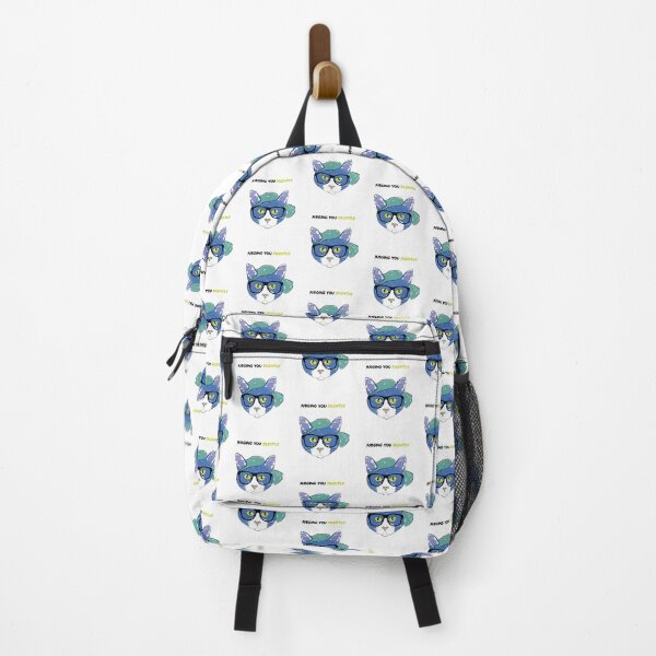 Item preview, Funny Judging You Silently Hipster Cat designed and sold by Quotable Gear.