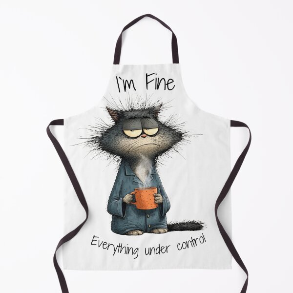 Item preview, I'm Fine Everything Under Control - Funny Sarcastic Quote designed and sold by todaycolors.