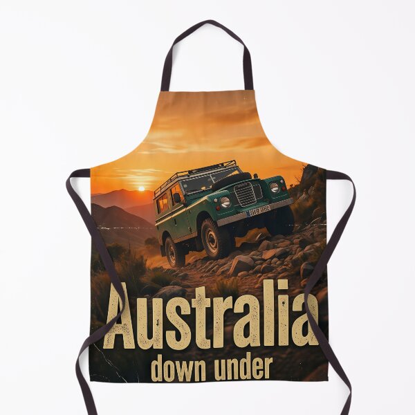 Item preview, Classic Australia Road Trip Sunset Vintage Car Poster designed and sold by BorgSpareParts.