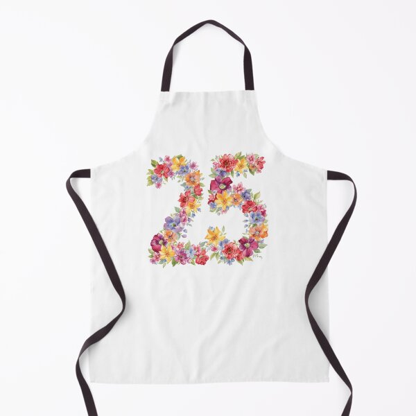 Item preview, 25th birthday flowers  watercolor. designed and sold by uunaa.