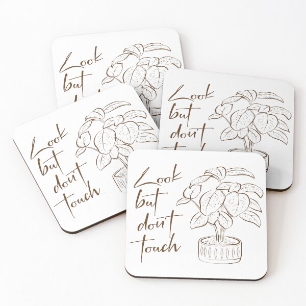 Item preview, Look But Dont Touch Toxic House Plants Art designed and sold by SP Motif.
