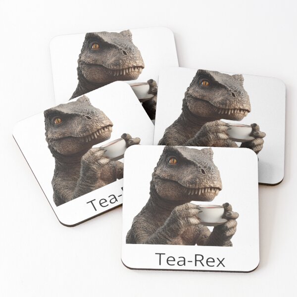 Item preview, Elegant T-Rex Having Tea designed and sold by FunnyDesigns221.