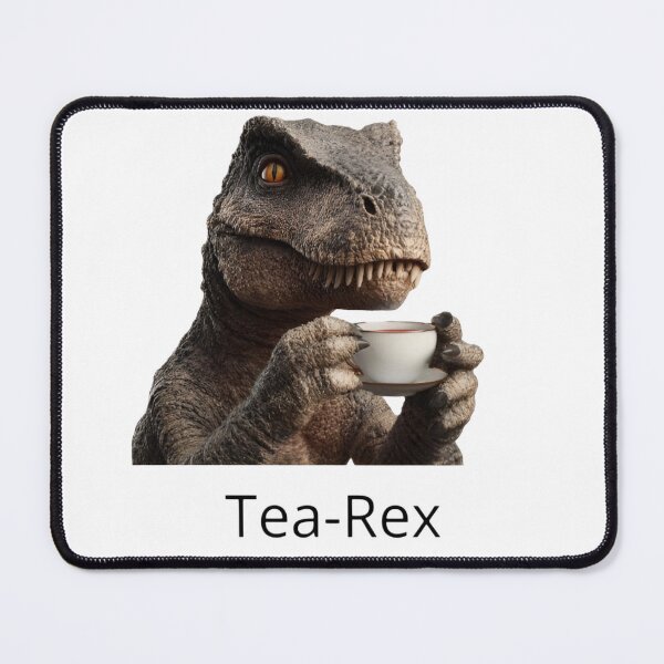Item preview, Elegant T-Rex Having Tea designed and sold by FunnyDesigns221.