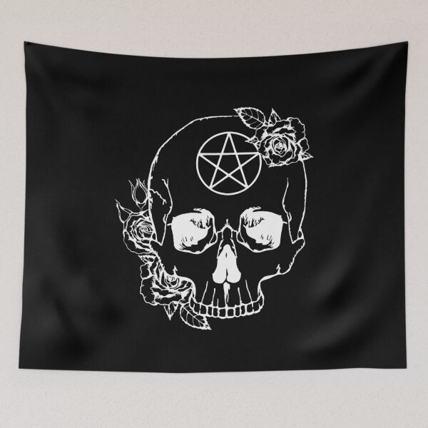 Item preview, Skull and Roses designed and sold by Kcinnik.