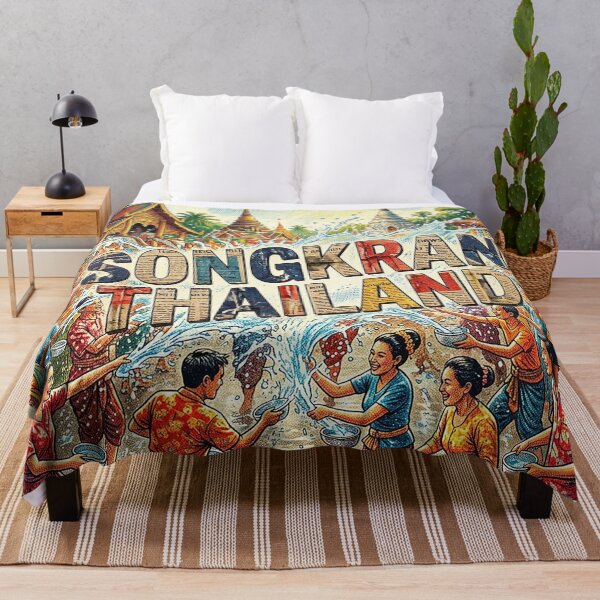 Item preview, Songkran Splash Patchwork Memories designed and sold by Vanich-Panich.